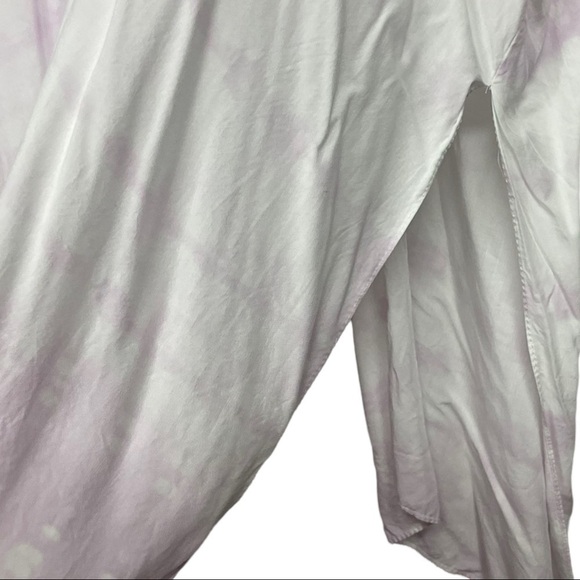 𝅺steve Madden Lavender Tie Dye Open Front Oversized One Size Fits All Kimono - Picture 3 of 6